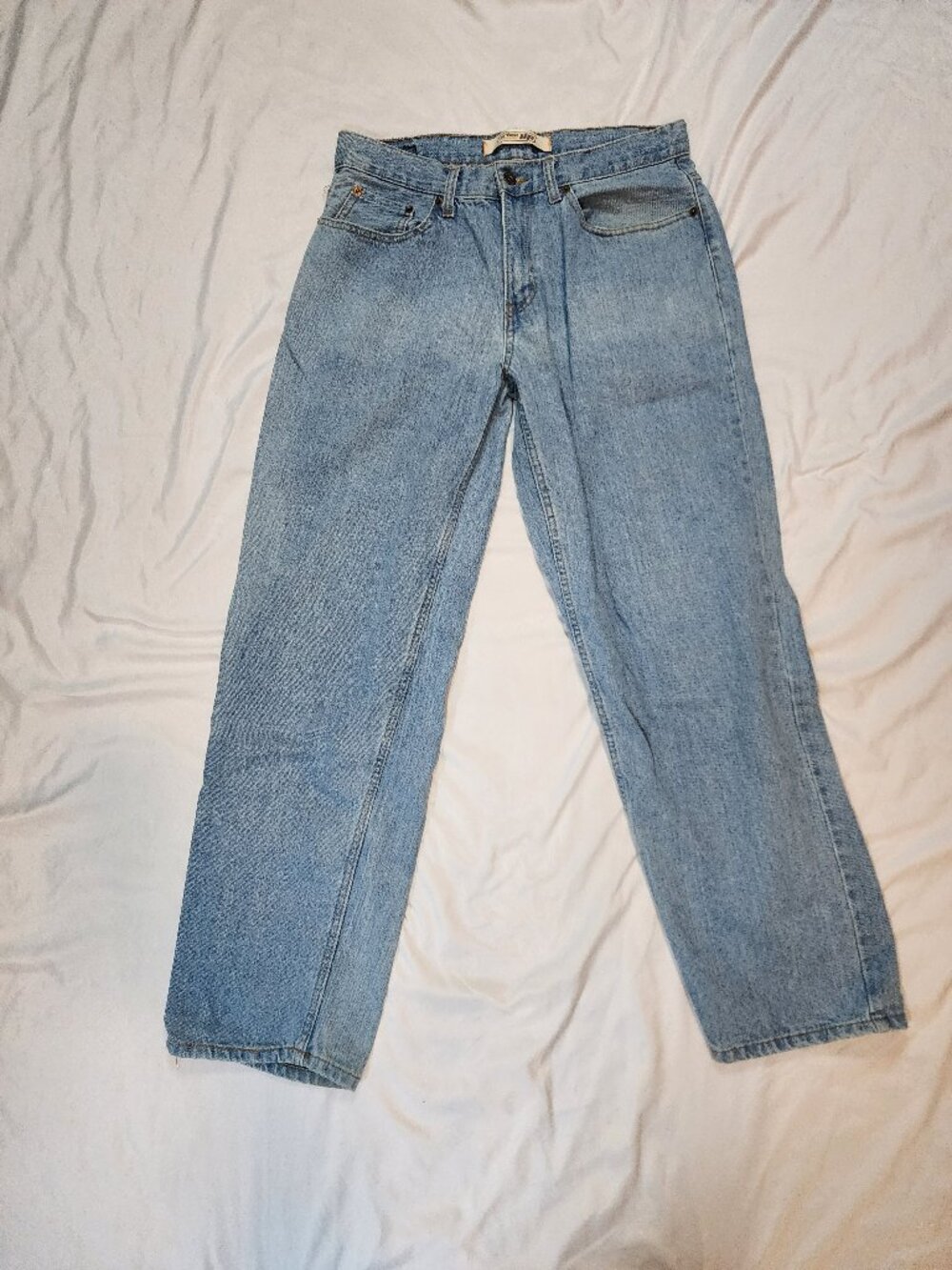 Vintage Urban Pipeline Men’s 32x32 Light Wash Straight Leg Jeans Y2K
